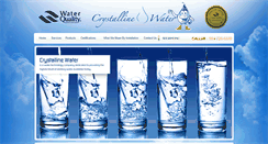 Desktop Screenshot of crystalline-water.com